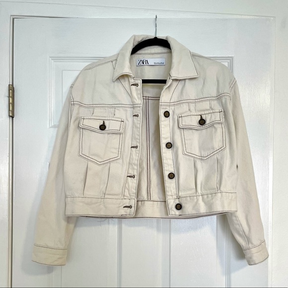 pastel yellow denim jacket